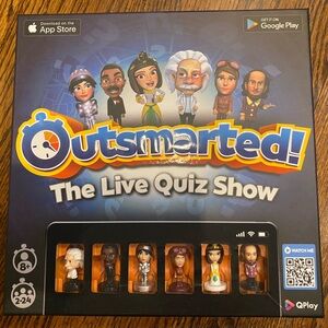Outsmarted The Live Family Quiz‎ Show Board Game 2-24 Players
